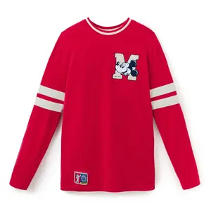 Disney Store Mickey Mouse Collegiate Long Sleeve T-Shirt for Adults – Walt Disney World