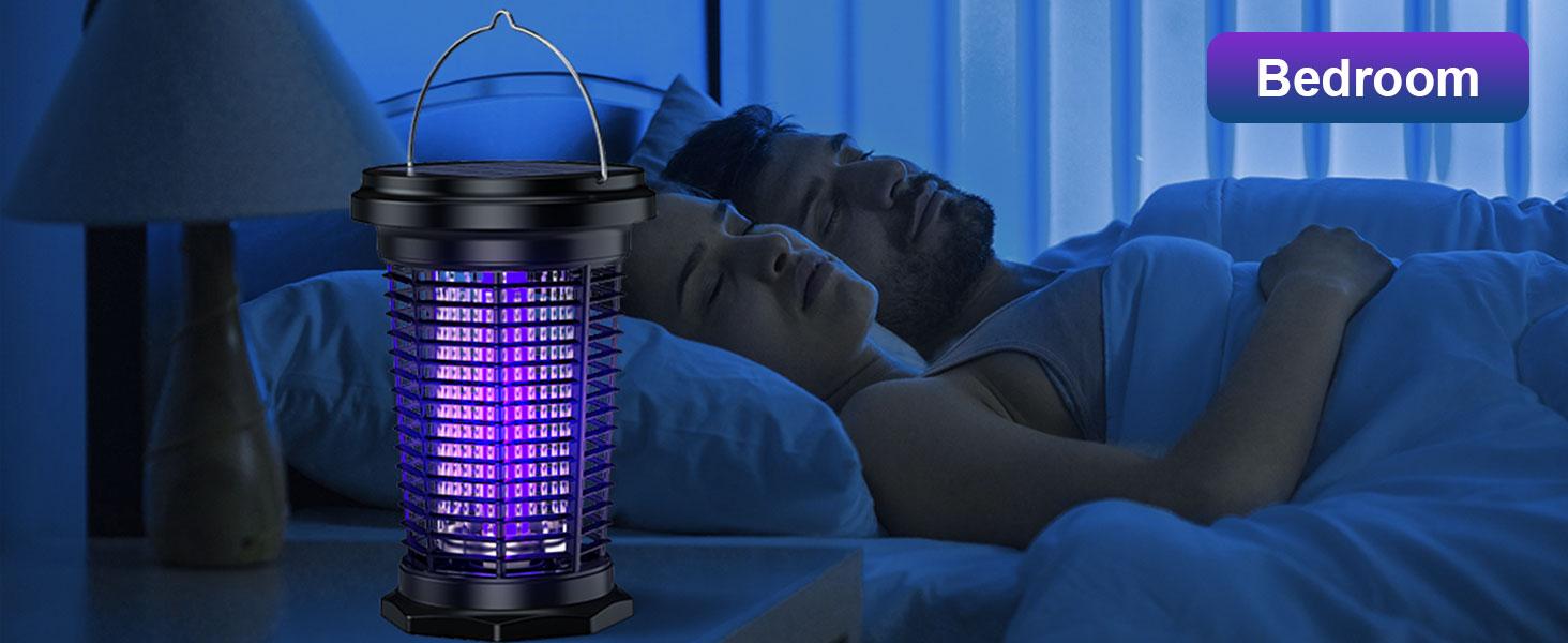 4500V Electric Insect Zapper, USB Rechargeable Solar Mosquito Killer Lamp with UV Light, for Home, Backyard, Garden, Camping Handy Cordless 4500V Electric Insect Zapper, USB Rechargeable Solar Mosquito Killer Lamp with UV Light, for Home, Backyard, Garden, Camping Handy Cordless