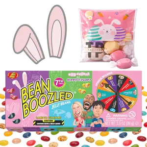 Easter BeanBoozled Jelly Beans Game & Tullipak Assorted Taffies – Fun Easter Basket Stuffers, Candy for Kids, Parties, Egg Hunts & Gag Gift Challenges