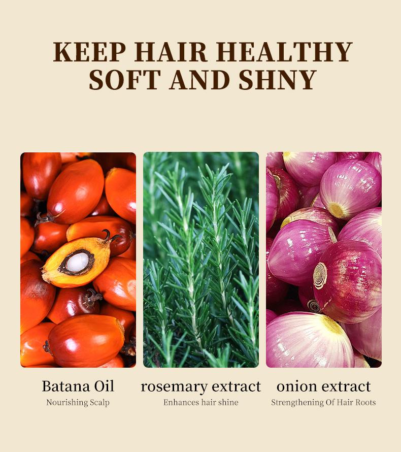 【Buy 1 Get 1 Free】Buiiti Batana Rosemary Onion Three - in - One Anti-Hair Fall HairLoss Treatment Shampoo,Oil Control Antidandruff Haircare,Help HairGrowth For all hair types, natural Haircare 【Buy 1 Get 1 Free】Buiiti Batana Rosemary Onion Three - in - One Anti-Hair Fall HairLoss Treatment Shampoo,Oil Control Antidandruff Haircare,Help HairGrowth For all hair types, natural Haircare