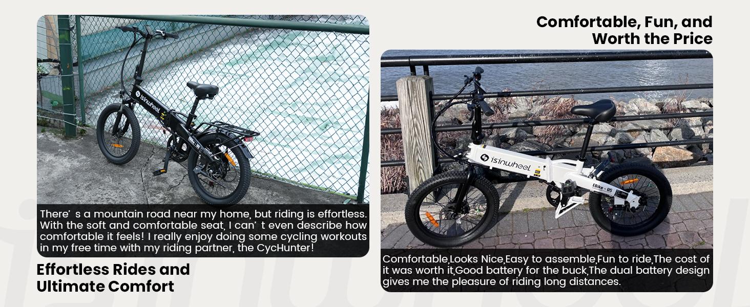 R5 PRO High-Speed Electric Bike for Adults, 20MPH 50 Miles Folding Ebike, 7 Speeds Modes, 20'*2.6'' Fat Tires, 48V 7.8 Ah Removable Battery, Dual Brake Design LED Display Electric Bicycle City Commuter Electricbikes R5 PRO High-Speed Electric Bike for Adults, 20MPH 50 Miles Folding Ebike, 7 Speeds Modes, 20'*2.6'' Fat Tires, 48V 7.8 Ah Removable Battery, Dual Brake Design LED Display Electric Bicycle City Commuter Electricbikes