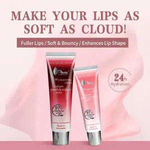 AVA Lip Recovery Balm Enhancer provides deep repair, smooths lip lines, and plumps the lips. It contains lip peptides and coconut oil to boost collagen regeneration, keeping your lips moisturized, smooth, and full Volumizing Lip. sweet cherry