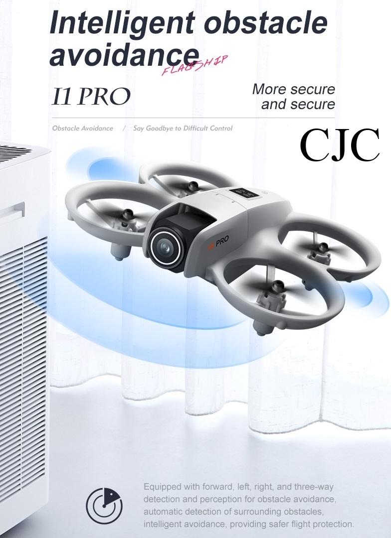 CJC i1 PRO Mini Drone for Kids & Adults HD Dual Camera Obstacle Avoidance 360° Flip 10min Flight Time Perfect for Novices Over 4 Years Old Christmas Gift Stable Hover