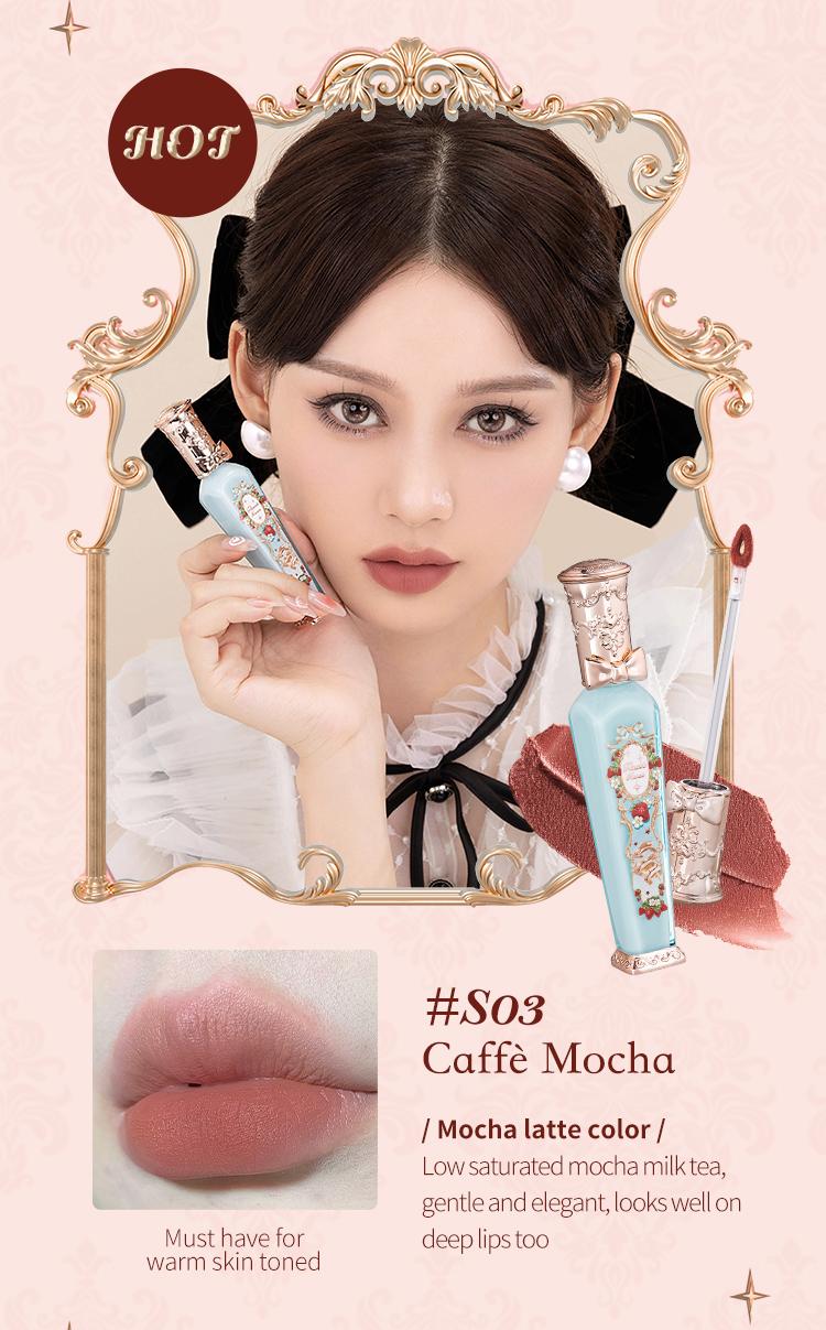 Flower Knows Strawberry Rococo Collection Cloud Lip Cream, matte finish, long lasting, lipstick, lightweight, dealsforyoudays Flower Knows Strawberry Rococo Collection Cloud Lip Cream, matte finish, long lasting, lipstick, lightweight, dealsforyoudays