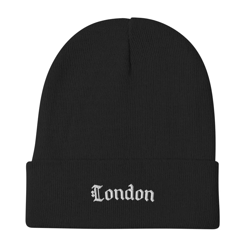 London Embroidered Beanie