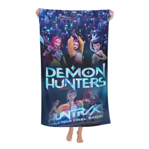 K-POP Beach Towel - Quick-Dry Lightweight Bath Sheet, Super Absorbent for Swimming, Spa, Yoga, Vacation