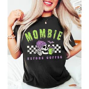 Momster Shirt Momster Sweatshirt  Sweatshirt Pastel Halloween Spooky Mama Halloween Crew Neck Halloween Sweatshirt Plus Size, Casual T-shirt