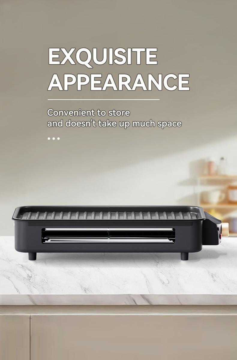 Electric Indoor Grill 1500W -2 in 1 Smokeless Indoor Grill for Kitchen with Non-stick Removable Grill & Griddle Plate,Temperature Control Korean BBQ Grill with 3 Cheese Pans Dishwasher Safe Electric Indoor Grill 1500W -2 in 1 Smokeless Indoor Grill for Kitchen with Non-stick Removable Grill & Griddle Plate,Temperature Control Korean BBQ Grill with 3 Cheese Pans Dishwasher Safe