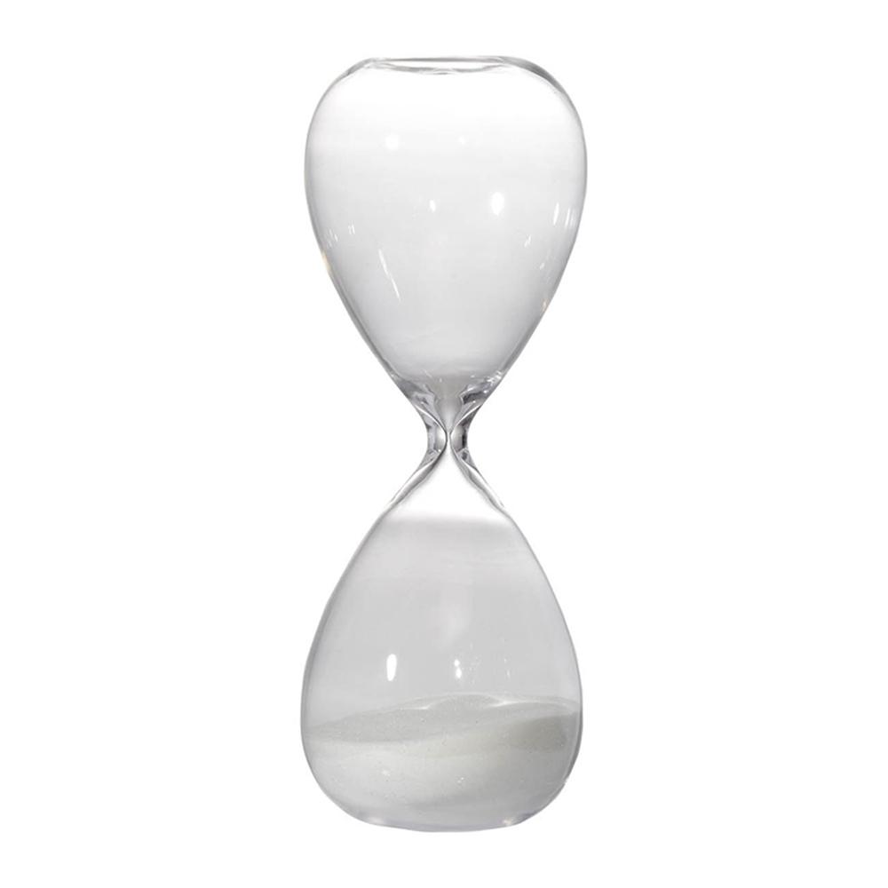 8" Ferdinand 30-Minute Hourglass, White Sand
