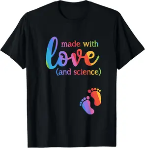 Pregnancy Shirt for LGBT Lesbian Gay Bisexual Transgender T-Shirt Pure Cotton Graphic Tees Menswear Top: Gifts for Men & Women