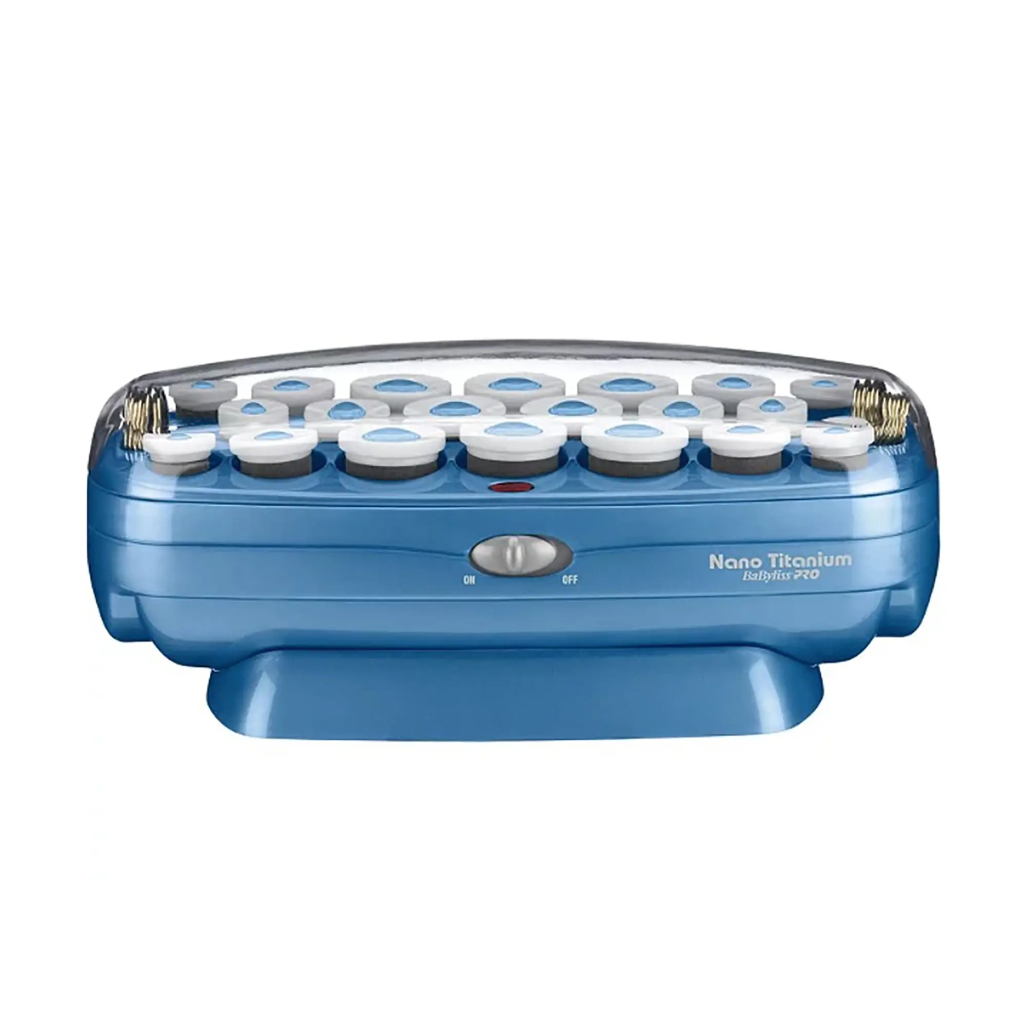 BaBylissPRO Nano Titanium Professional 20‑Roller Hairsetter – Model BABNTCHV21 – Ionic Heated Roller Set for Long‑Lasting Volume & Salon‑Quality Curls Ceramic Curling Iron Smooth