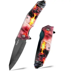 Kitchen knife set for home use—fruit knife, meat cleaver, V‑shaped blade, sleek design, folding pocket knife—lightweight and sharp. Suitable for home, outdoor camping, fishing, and more; an ideal gift for friends.