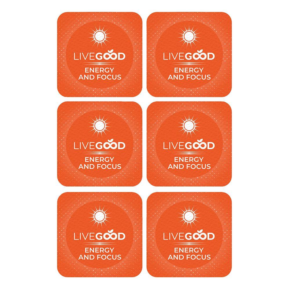 LiveGood AM/PM Wellness Patch Duo – Daytime Energy & Focus + Nighttime Sleep & Relaxation Support