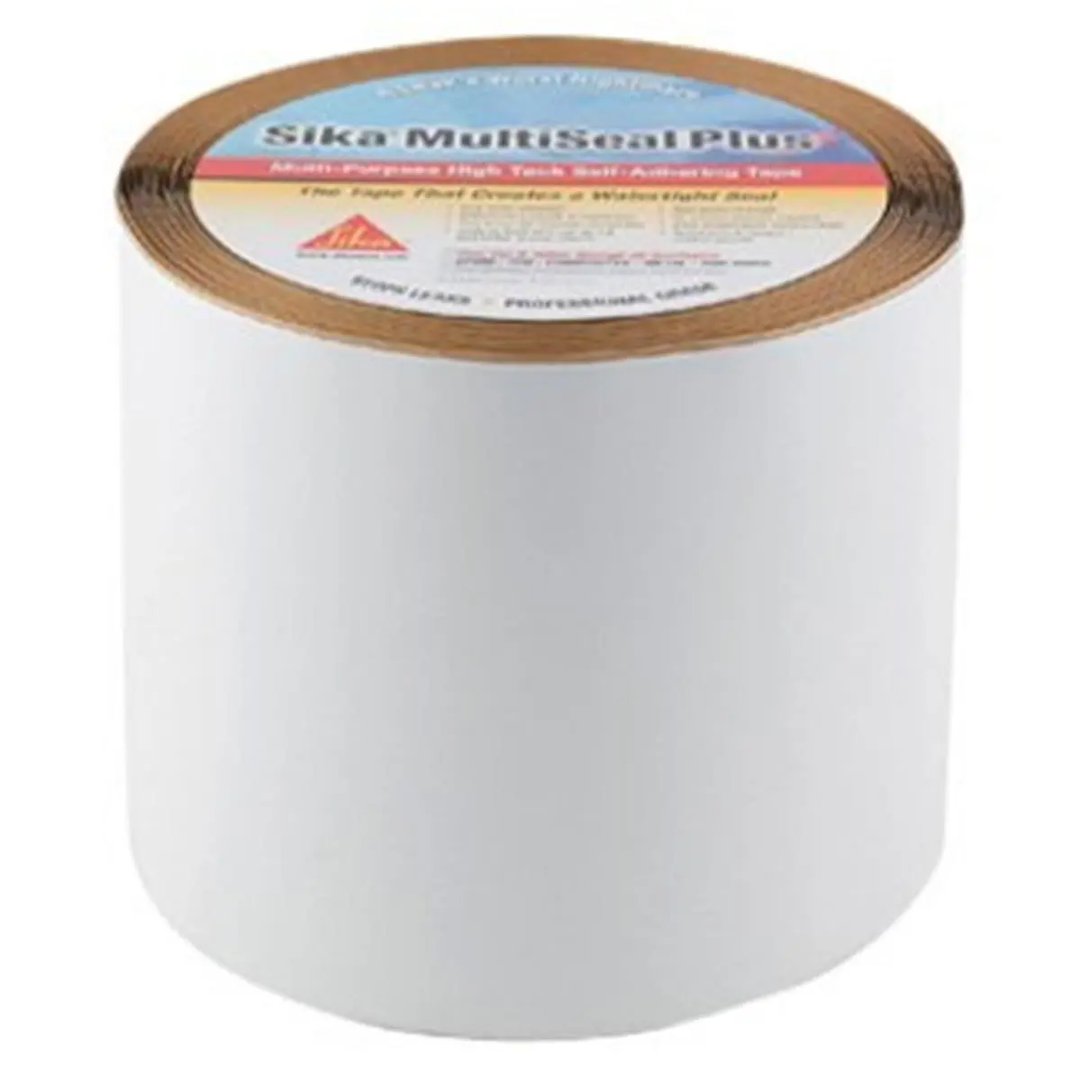 Sika Multiseal Plus Patch Tape (0911.1349) - 6x50 Roll Self-Adhesive Bond & Seal Tape, Advanced Copolymer Mastic, Aggressive Adhesion for Challenging Surfaces, Outdoor Water & UV Resistant Roof Repair Tool with Flexible Non-Release Membrane