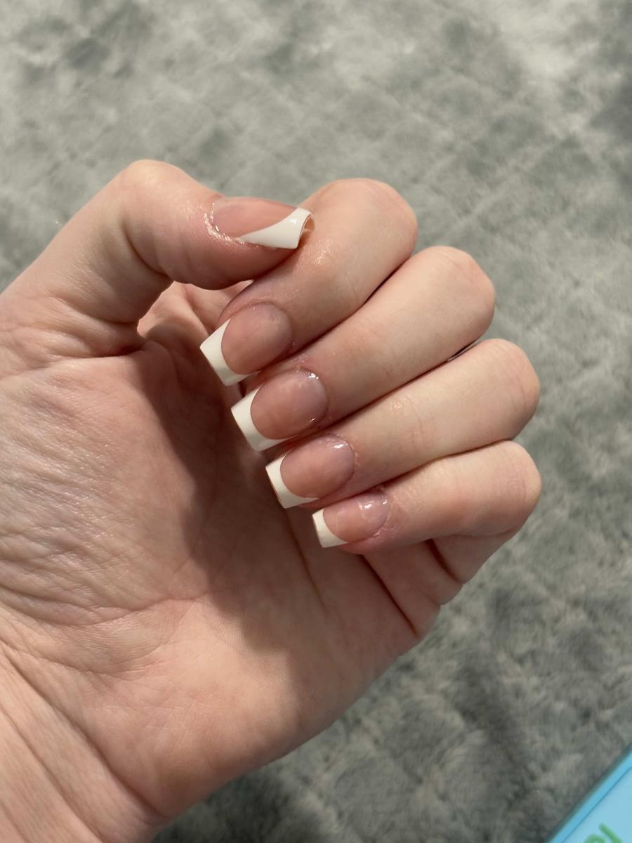 Item: Pink Short Square Gel Nail 150 Pcs