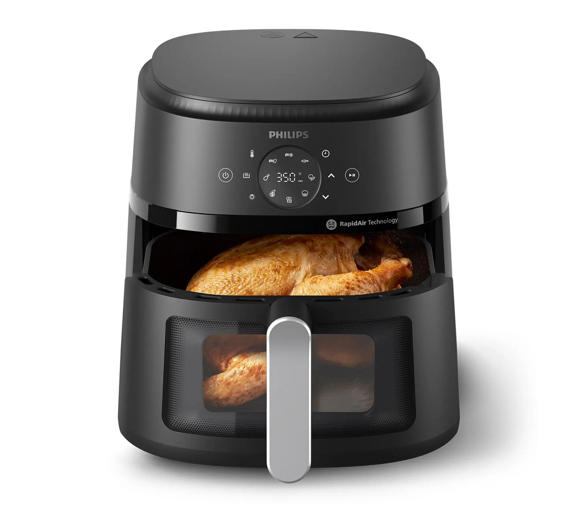 Philips 2000 Series Air fryer with Window, 6.5 Qt Capacity