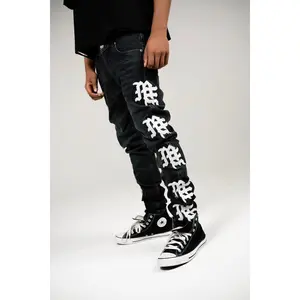 Monogram Denim Black Wash