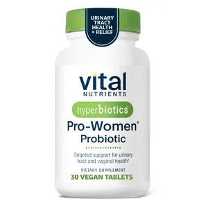 Hyperbiotics Vital Nutrients Pro Women Probiotics for Women | Vaginal Probiotics for PH Balance | Oral Probiotic for Vaginal Health and Urinary Tract Health | 6 Targeted Strains