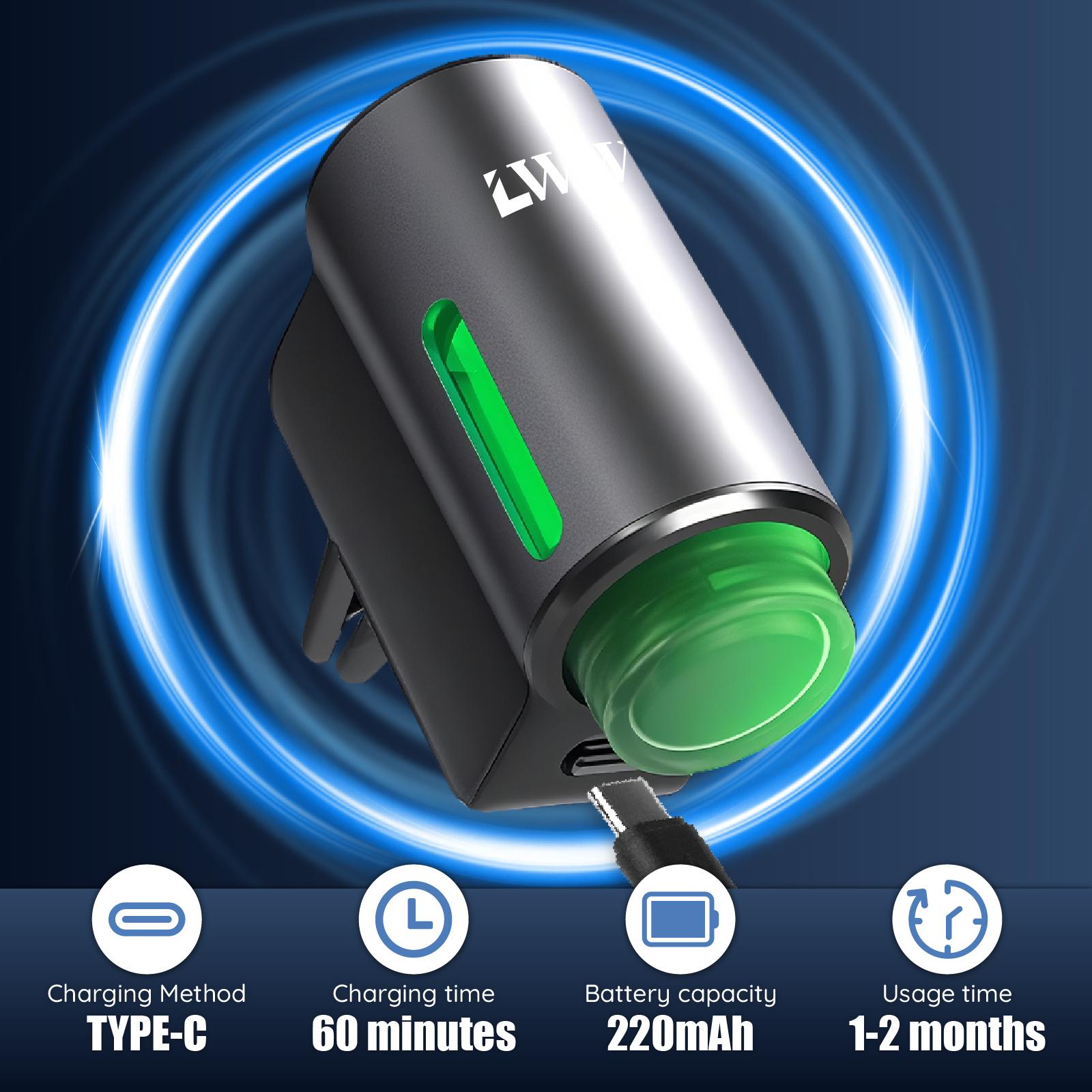 LWW Christmas Limited Dual Car Diffuser Gift Set with 10 French Essential Oils & 8 Aromatic Scents for Holiday Gifting 2025 Xmas Gift Bag Included