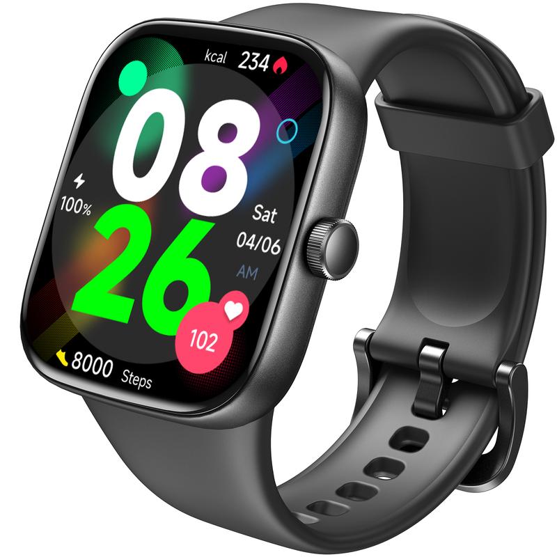 TOZO S7 Smartwatch Bluetooth Call AMOLED Ultra HD Screen,Dynamic Dials Messages Push 100+ Sports Modes,Detect Human Health (Heart Rate,Blood Oxygen)with High Battery Life Touch Screen Watch Black Smart wearables NewYear Gift TOZO S7 Smartwatch Bluetooth Call AMOLED Ultra HD Screen,Dynamic Dials Messages Push 100+ Sports Modes,Detect Human Health (Heart Rate,Blood Oxygen)with High Battery Life Touch Screen Watch Black Smart wearables NewYear Gift