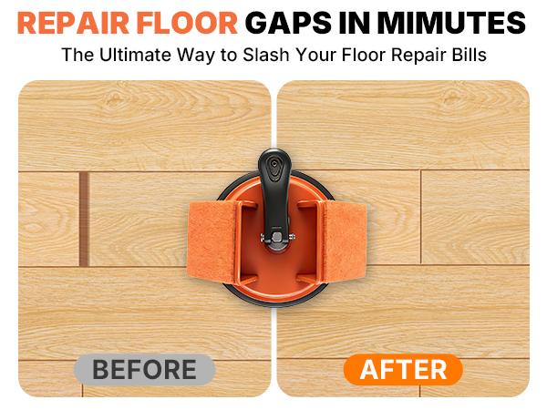 Floor Gap Fixer Tool Kit Set Double 45° Striking Surface Floor Gap Repair Tool Made of Iron & Enhanced Suction Cup with Slot Cutter and Reusable Silicone Pads for Fixer Laminate/Vinyl Flooring Tools Gadgets Floor Gap Fixer Tool Kit Set Double 45° Striking Surface Floor Gap Repair Tool Made of Iron & Enhanced Suction Cup with Slot Cutter and Reusable Silicone Pads for Fixer Laminate/Vinyl Flooring Tools Gadgets