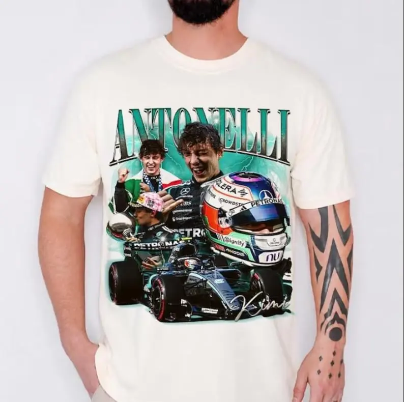 Vintage Kimi Antonelli 90s Styles T-Shirt
