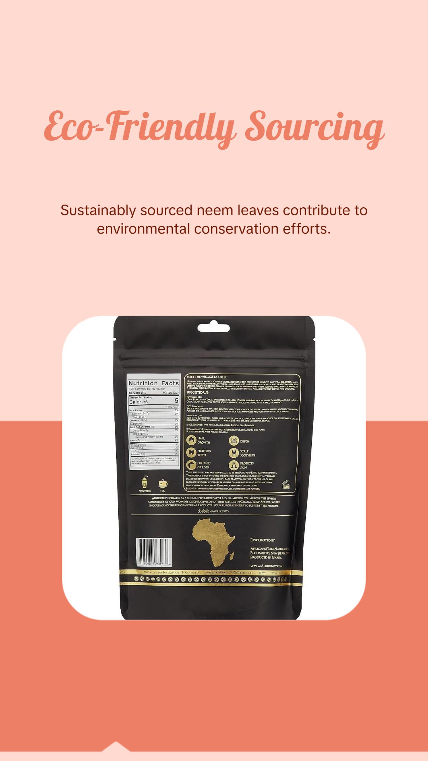 Neem Leaves Powder 100% Natural