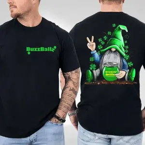 Patrick's Day Buzz Balll 2 Sides Shirt, Patrick Shirt Unisex Full Color Full Size, Gift for Women for Men, Pullover Casual Graphic Top Unisex