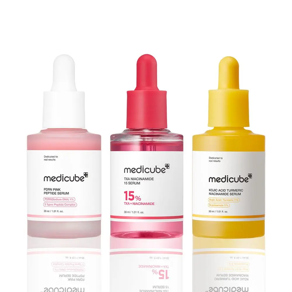 [medicube] Mix & Match Serum Set | For Uneven Skin Tone, Troubled Skin, After Spot Care | Korean Skincare, K-beauty