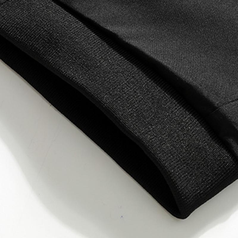 Men's Plain Waterproof Windproof Drawstring Zip Up Hooded Jacket, Casual Long Sleeve Zipper Pocket Design Outerwear for Outdoor Activities, Men's Clothes for All Seasons, Menswear