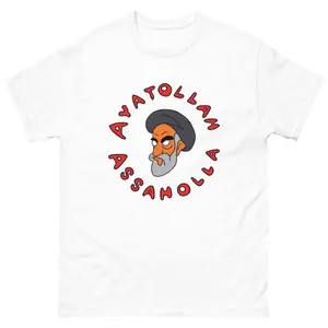 Ayatollah Assaholla, Simpsons T-Shirt, Retro 90s Tee R