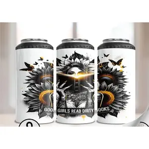 4 in 1 Can Cooler - Dirty Books