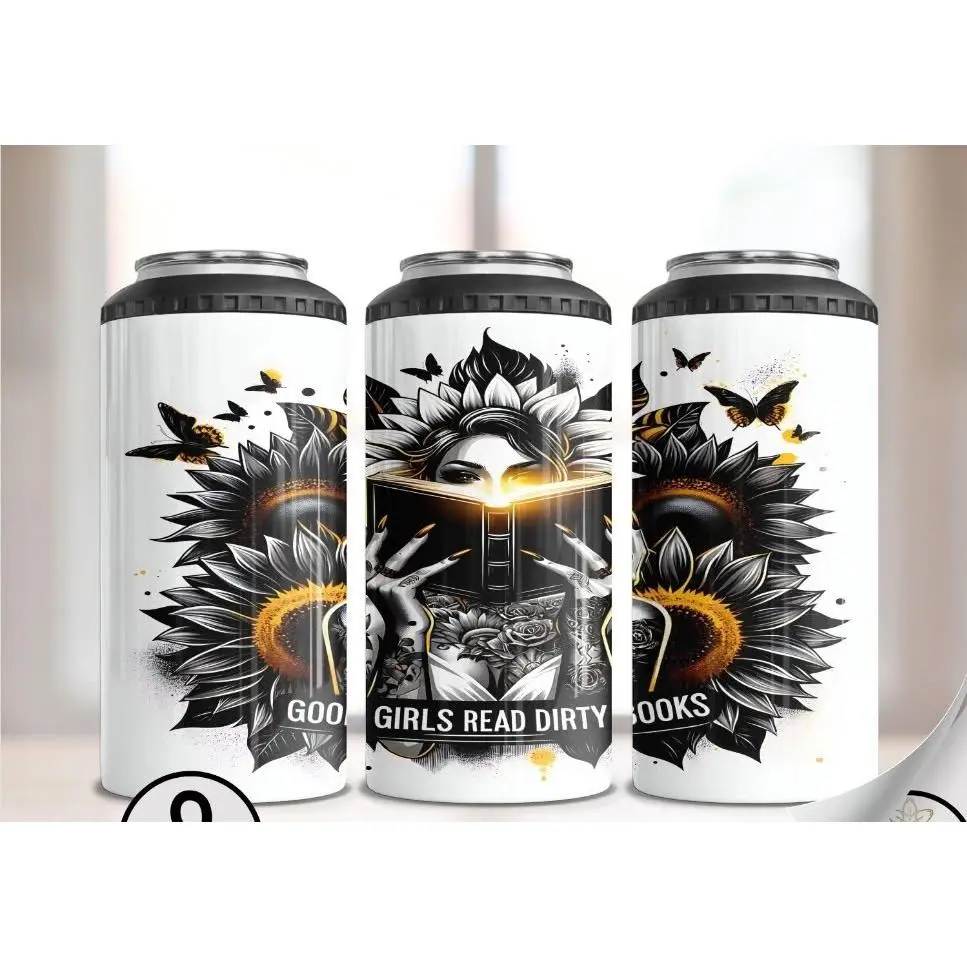 4 in 1 Can Cooler - Dirty Books