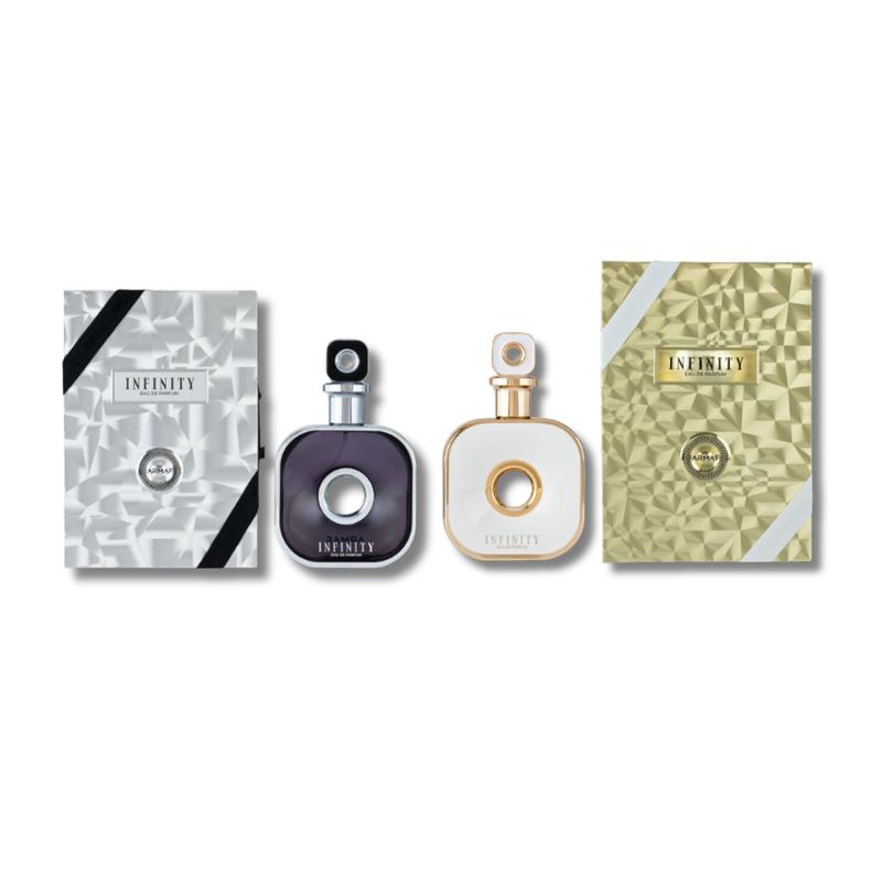 Armaf Infinity Gold & Silver Eau De Parfum 3.4FL.OZ For Men and Women