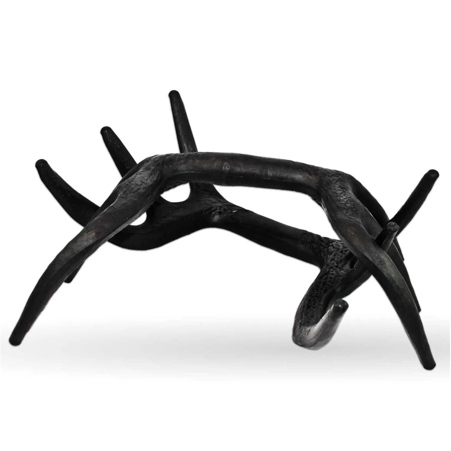 Black Rack Rattling System — Rattle Antlers for Deer Hunting