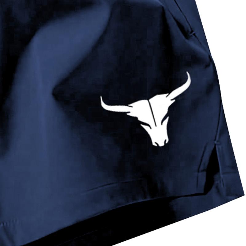 Men's lightweight shorts with drawstring waistband made of non-stretch fabric, perfect for swimming, volleyball, and workouts | Athletic shorts suitable for poolside wear and casual outings