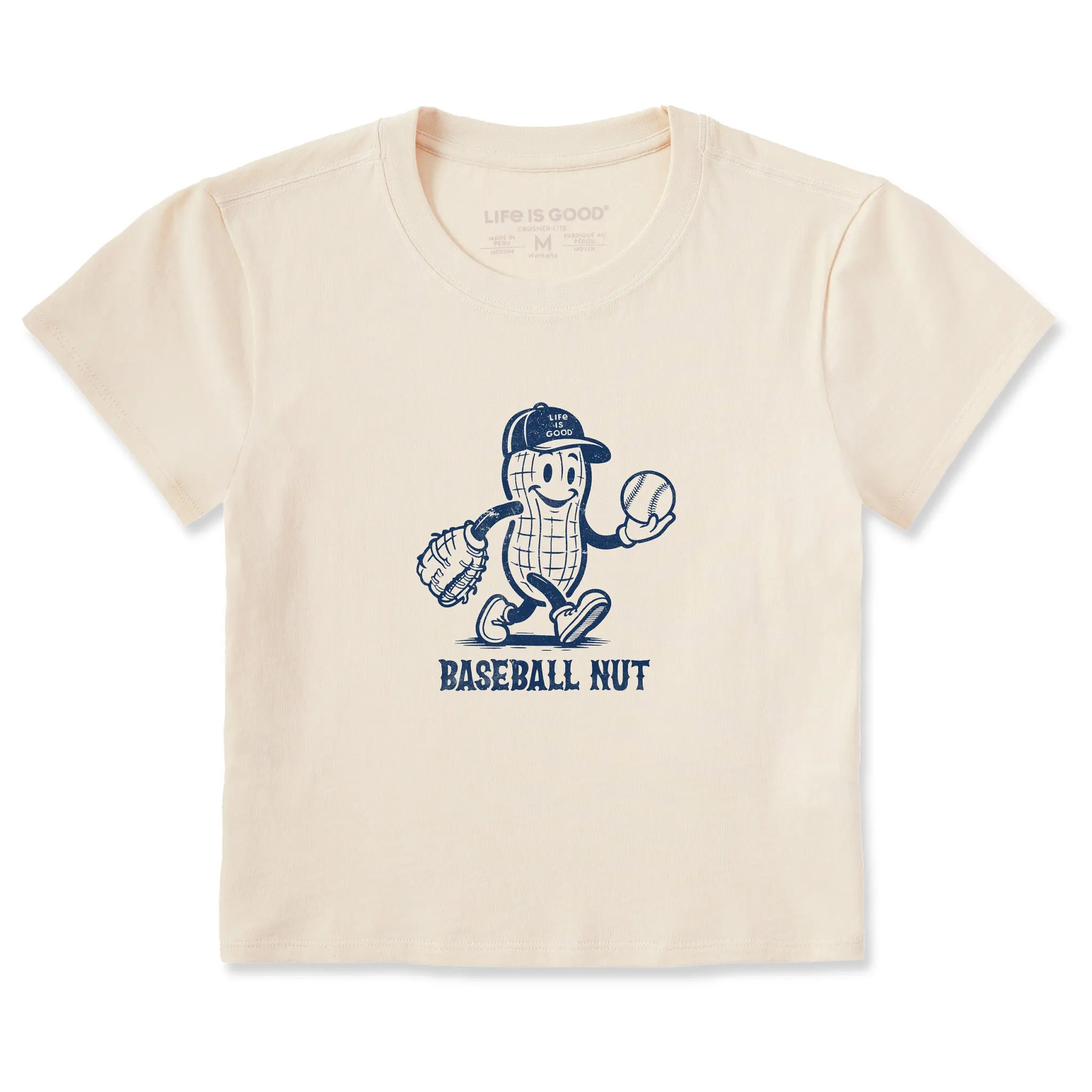 Women's Baseball Nut Crusher-LITE Shrunken Tee