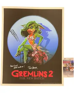 Joe Dante signed 16x20 Art Print Variant Greta, Director - Gremlins 2