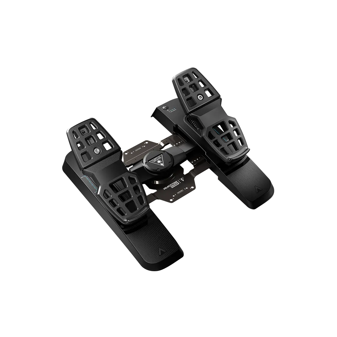 Turtle Beach VelocityOne Rudder Universal Rudder Pedals - Smooth Rudder Axis, Adjustable Brakes & Pedal Width