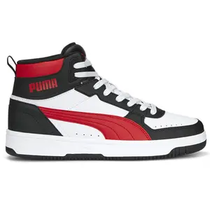 PUMA Mens Rebound Joy Lace Up Sneakers Shoes Casual - Black