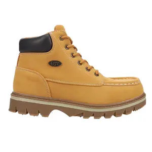 Lugz Mens Warsaw 6 Inch Slip Resistant Soft Toe  Work/Duty - Brown