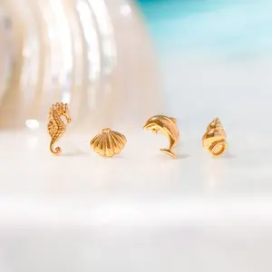 Coastal Creatures Stud Set