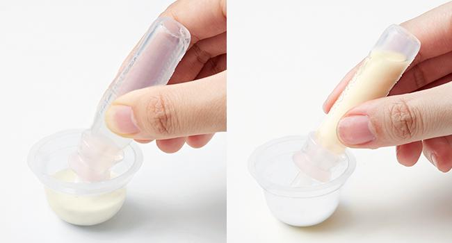 Momcozy Colostrum Collector Reusable Breast Milk Collector with Storage Case and Cotton Wipe, Portable Colostrum Container BPA Free, Multi-Use Collector 5ml