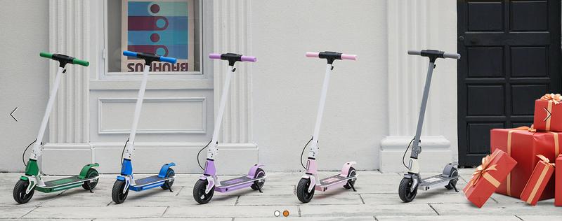 【Christmas Sale】 Electric Scooter for Kids- Aluminum Alloy Frame, 12 Mph & 9 Miles Range , 150W/200W Motor, Lightweight 20 lb, LED Lights & Electronic Brakes, Kids Foldable Electric Scooter for Kids