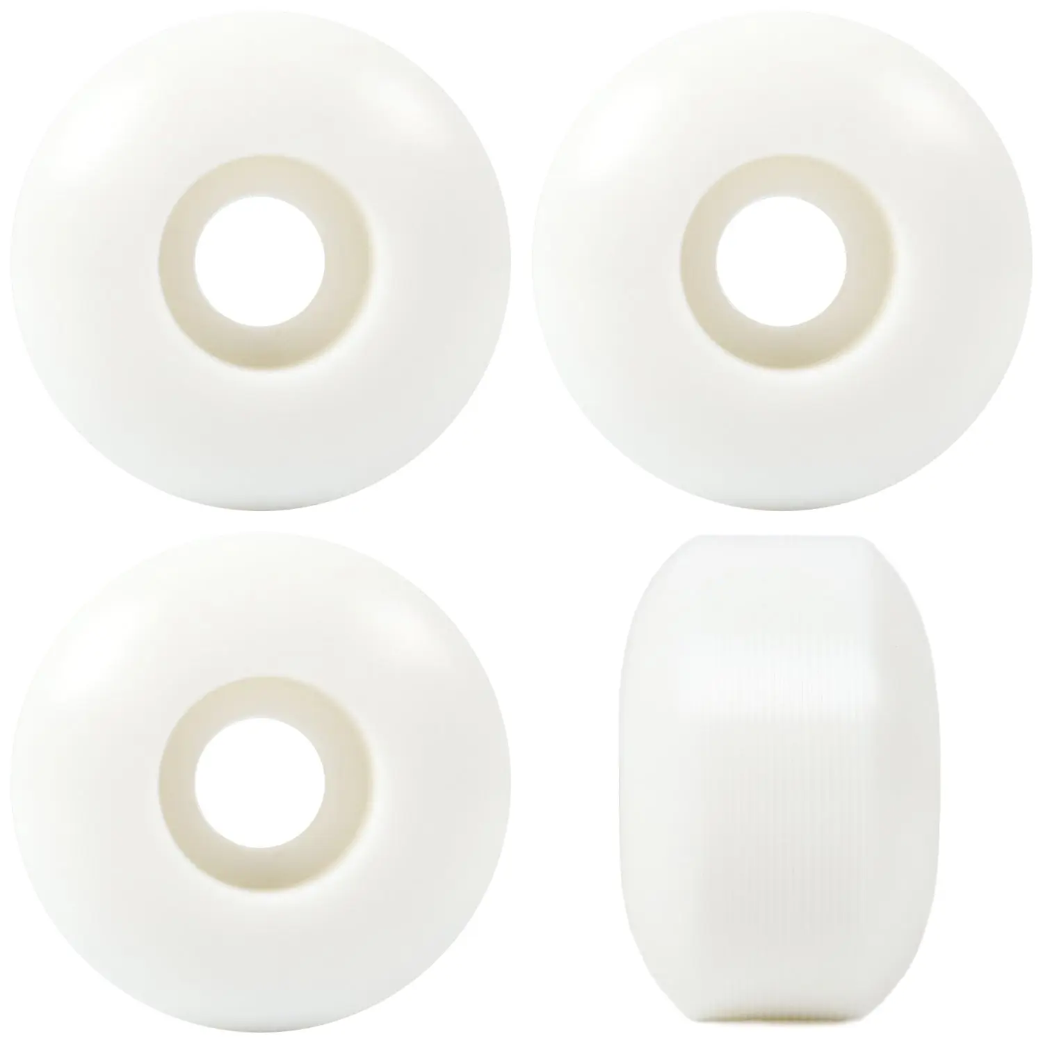 Skateboard Wheels 52mm x 33mm White 97A