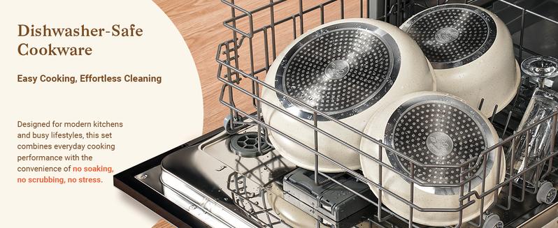 [NEW]SODAY 15pcs Pots and Pans Set Non Stick, Cookware Sets with Detachable Handle, Nonstick RV Kitchen Cooking Set Removable Handles, Oven Safe,Stackable, Frying,Kitchenware,stock up on specials,Valentines Day gifts, gifts