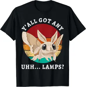 Y'all Got Any Lamps Moth Insect Meme Funny Humor Sarcastic T-Shirt