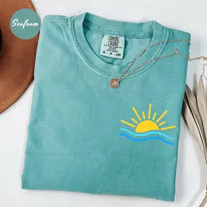 Summer Shirt, Beach Shirts, Cute Shirts, Tshirt Women, Vacation Tee, Cute Summer Clothes, Vacation Shirts, Girl Gifts, Comfort Colors Shirt