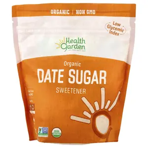 Health Garden Organic Date Sugar Sweetener, 16 oz (453 g)