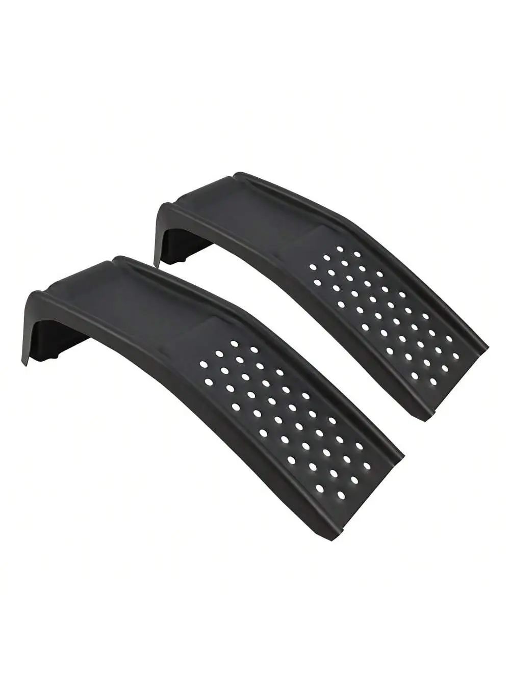 2 Pack Heavy Duty Car Ramps Set 8000 LBS Auto Ramp Heavy Duty Steel Ramps, Max Lift Height 8 In For Oil Change, Car Repair, Easy Home Garage Maintenance